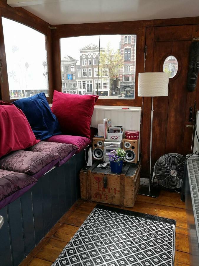 Waterloo Square River Vieuw Houseboat Amszterdam Kültér fotó