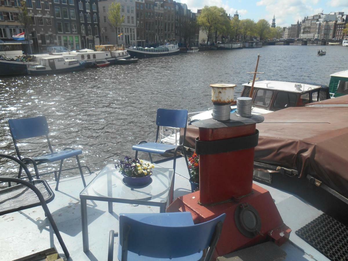Waterloo Square River Vieuw Houseboat Amszterdam Kültér fotó